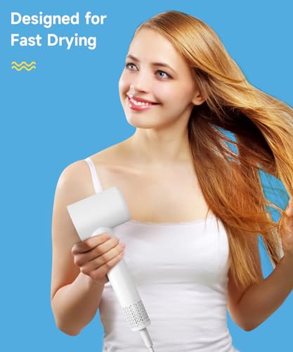 130000 RPM High Speed Brushless Motor Negative Ionic Hair Dryer with Magnetic Diffuser & Nozzle P97775