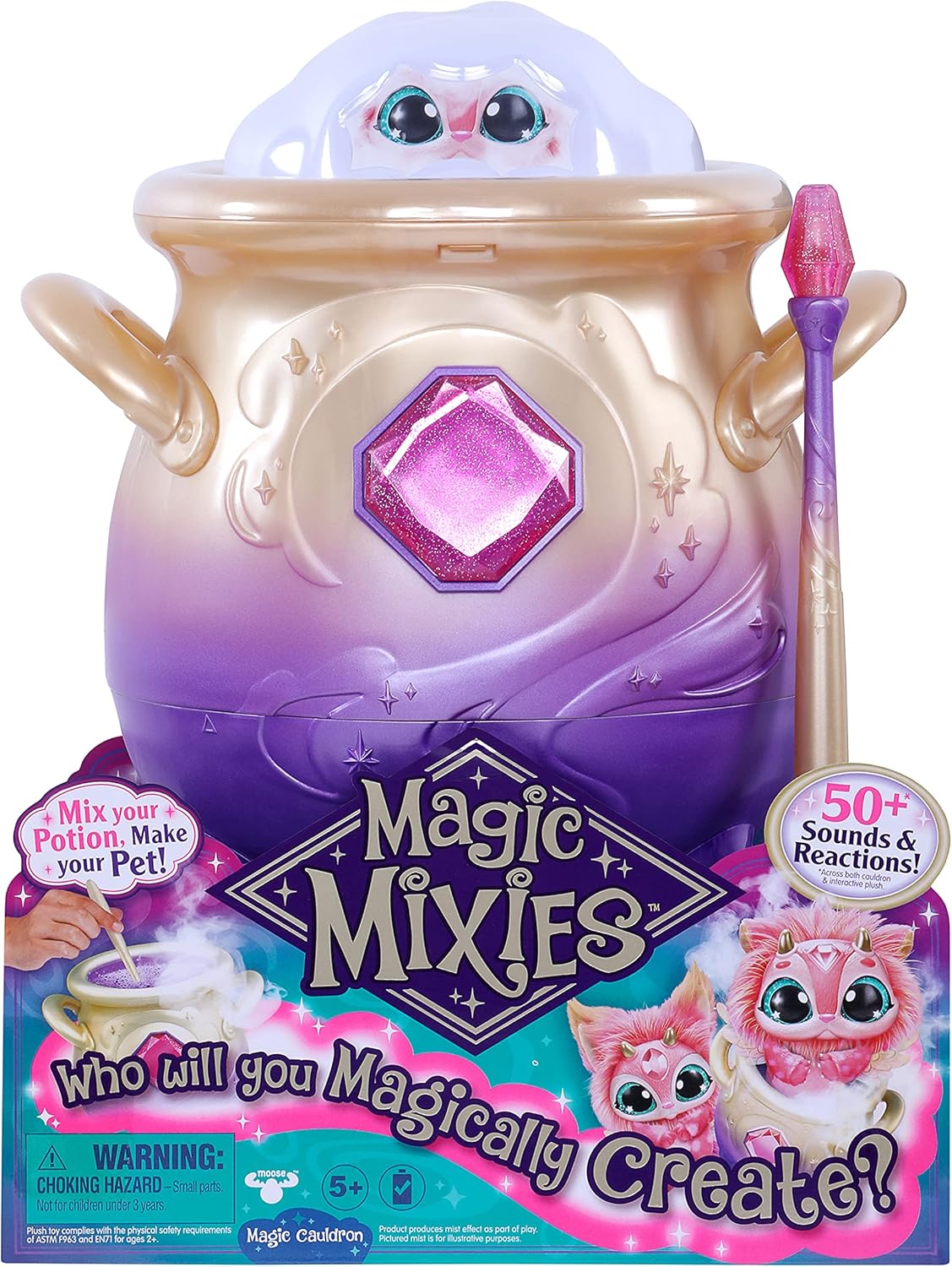 Multicolor 8 inch Plush Toy with Cauldron P52231