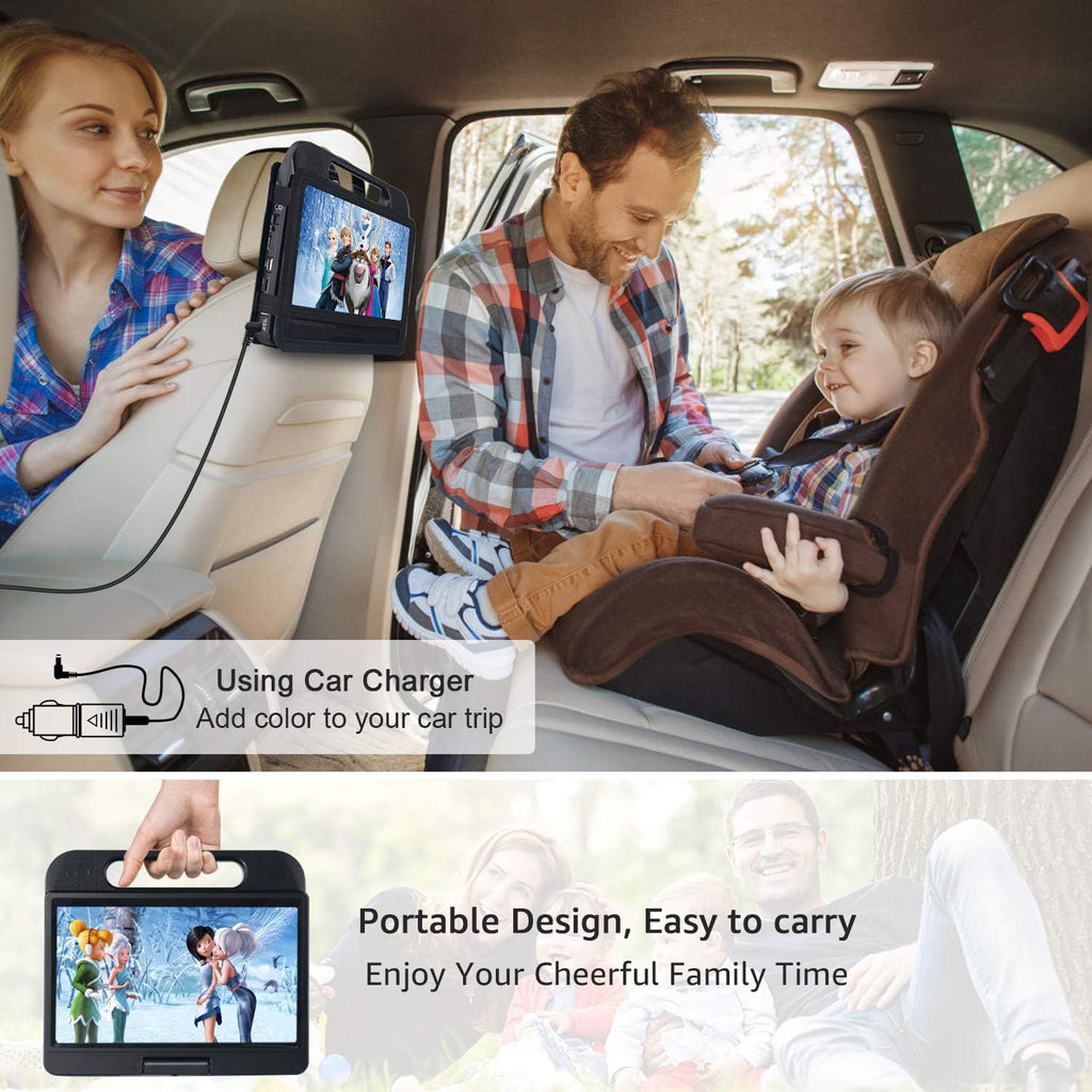 12.5 1080P Portable Blu-Ray Player with 10.5 HD Swivel Screen L861