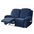 4 Seat 10-piece Velvet Recliner Couch Covers with Pocket X213