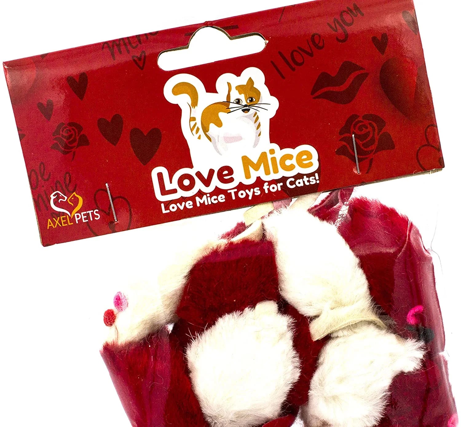 20 Catnip Cat Mice Toys with Rattle Sound M670