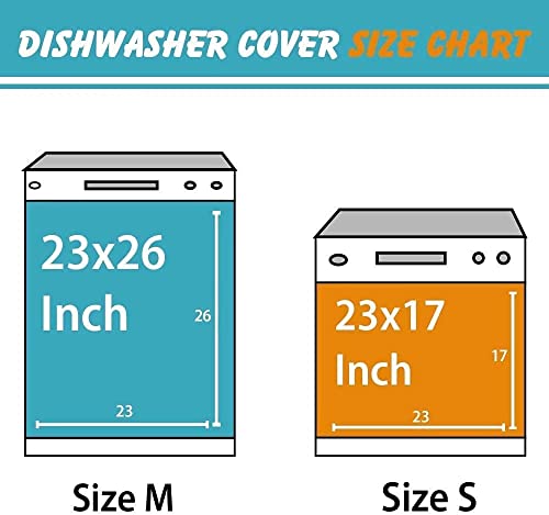 Vinyl Farm Cow Dishwasher Cover Sticker 23"x17" Z91271