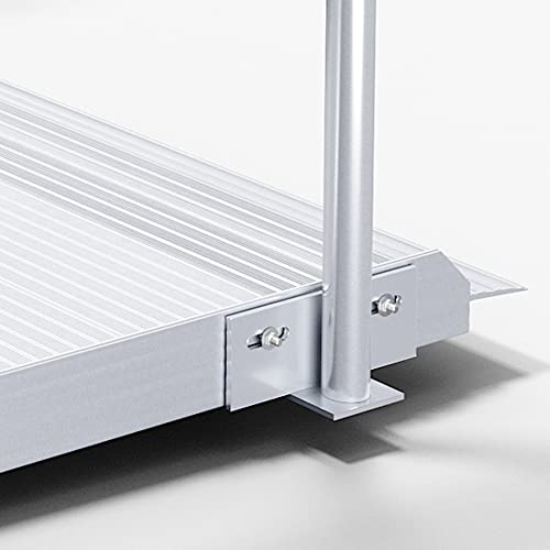 36-inch Wide Aluminum Wheelchair Ramp with Handrails, 72 inches K9839