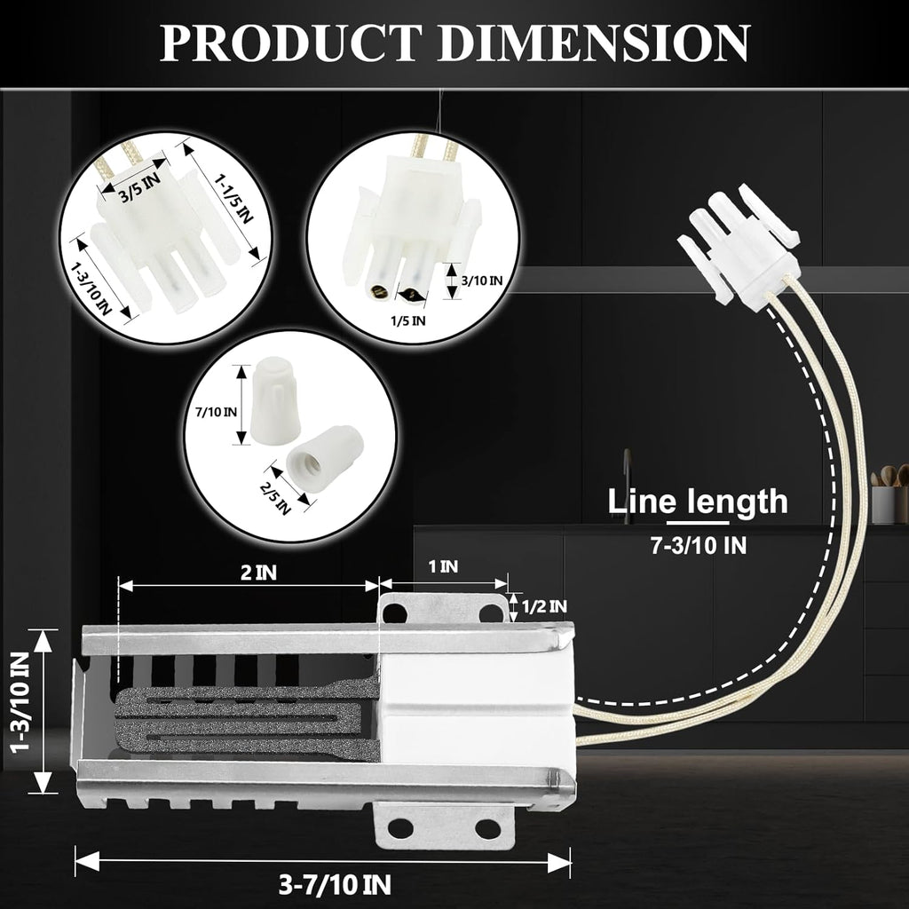 Gas Range Oven Flat Igniter L375480