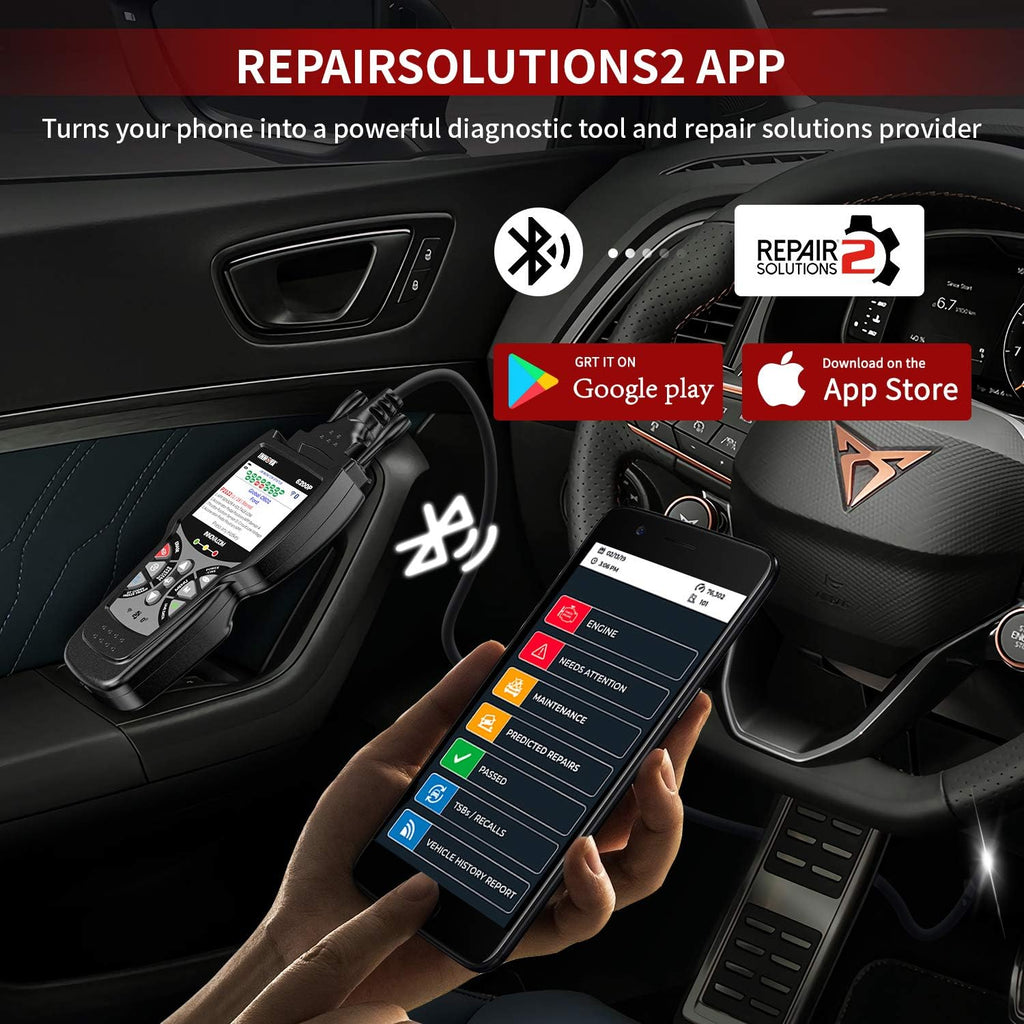 OBD2 Scanner with Battery Registration Oil Light Reset G745