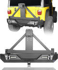 Steel Bumper with Tire Carrier and Receiver Hitch Z67898