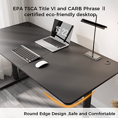 Black 47 Inches Gaming Desk Z449
