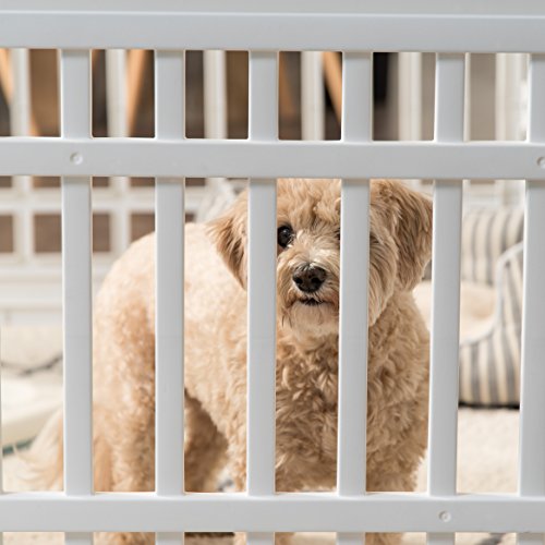 8-Panel 24" Black Dog Playpen C8514
