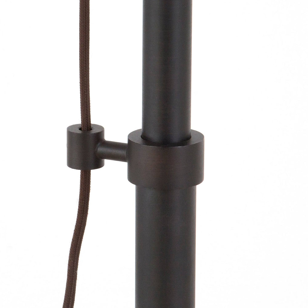 Blackened Bronze Floor Lamp with Pulley System S8576