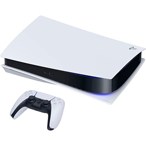 Playstation 5 Disc Version Gaming Console Bundle - 16GB GDDR6 Memory, 825GB SSD, 4K Blu-ray Player Y487883