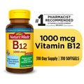 Vitamin B12 1000 mcg Softgels, 310 Count X86502
