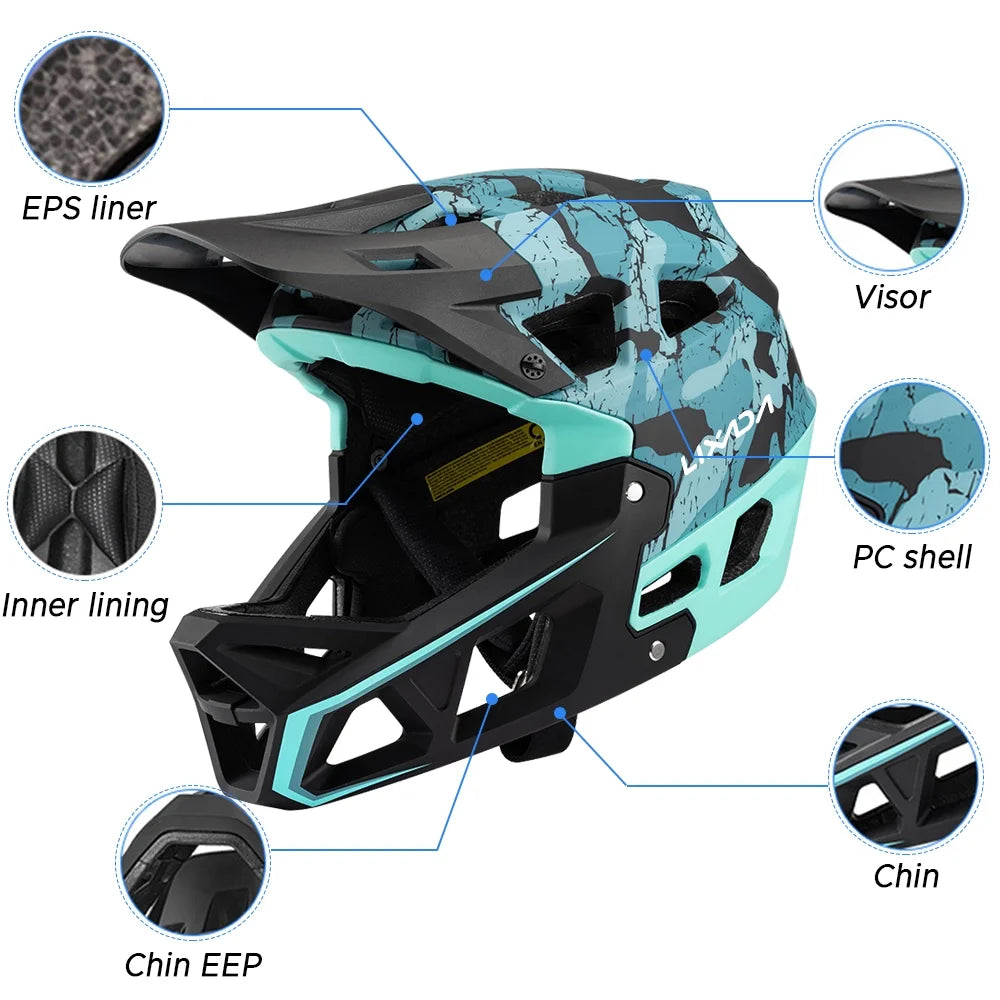 Adult Racing Downhill MTB Helmet U779928