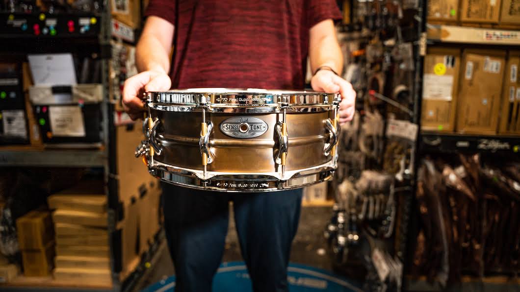 14x22 x 5x22 Beaded Brass Snare Drum O139