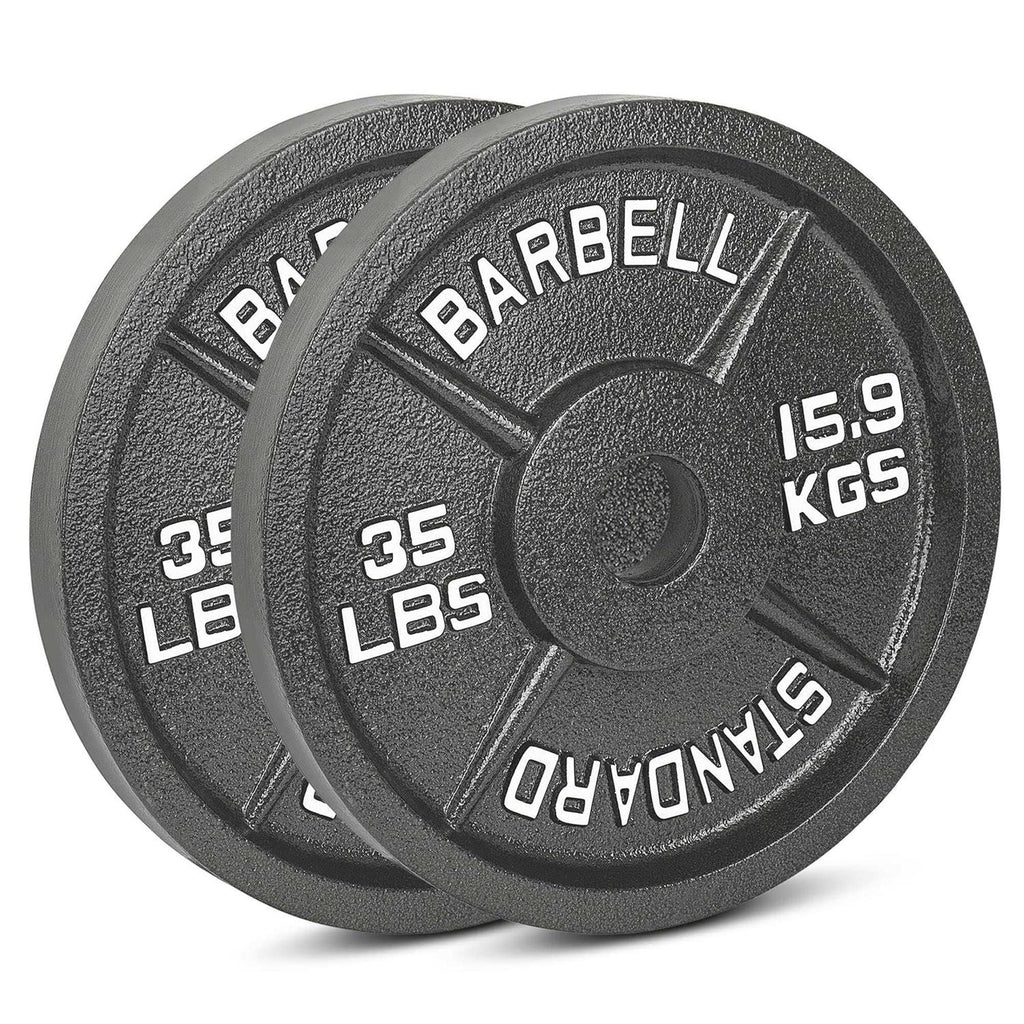 Cast Iron Olympic Weight Plates with 2-inch Hole B3045
