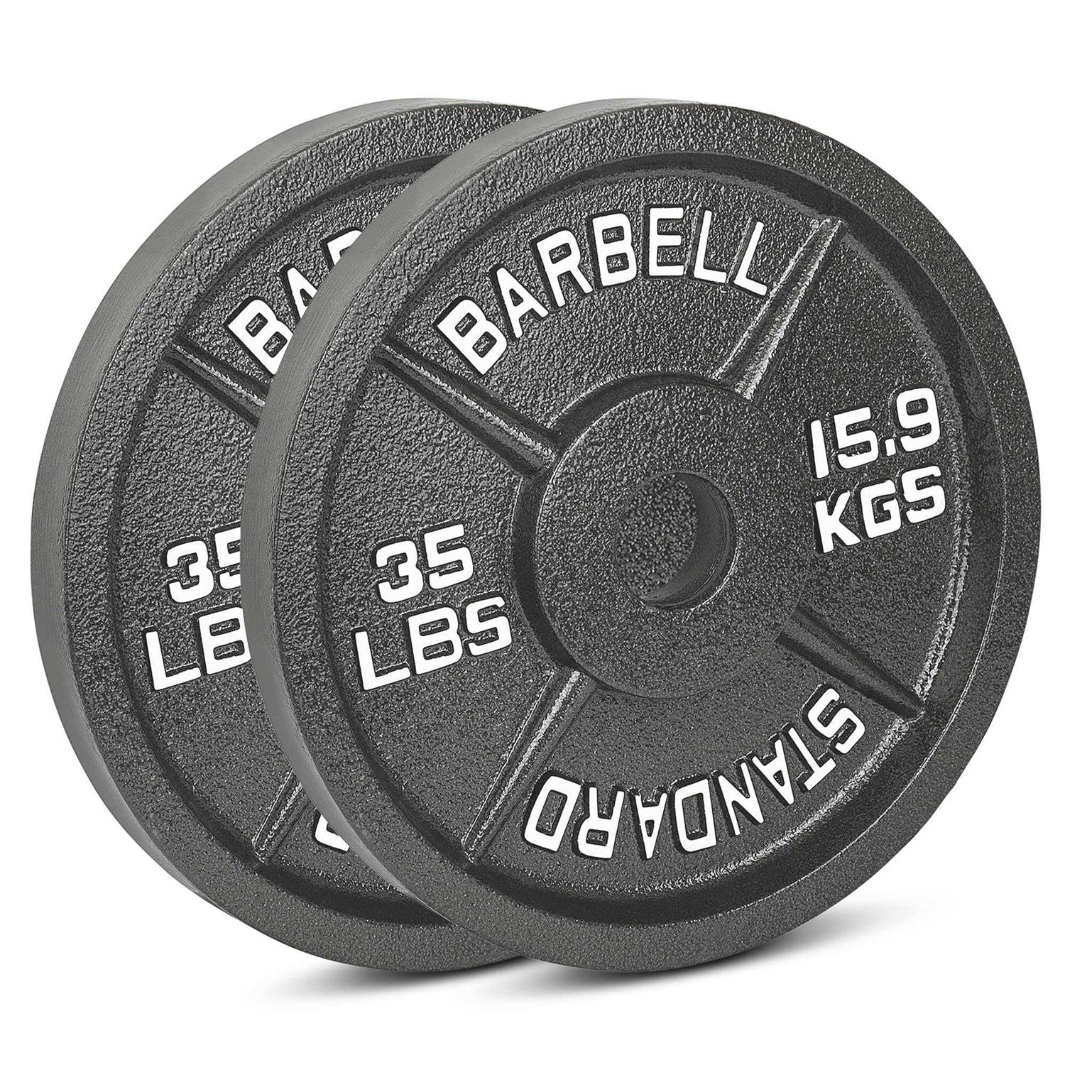Cast Iron Olympic Weight Plates with 2-inch Hole B3045