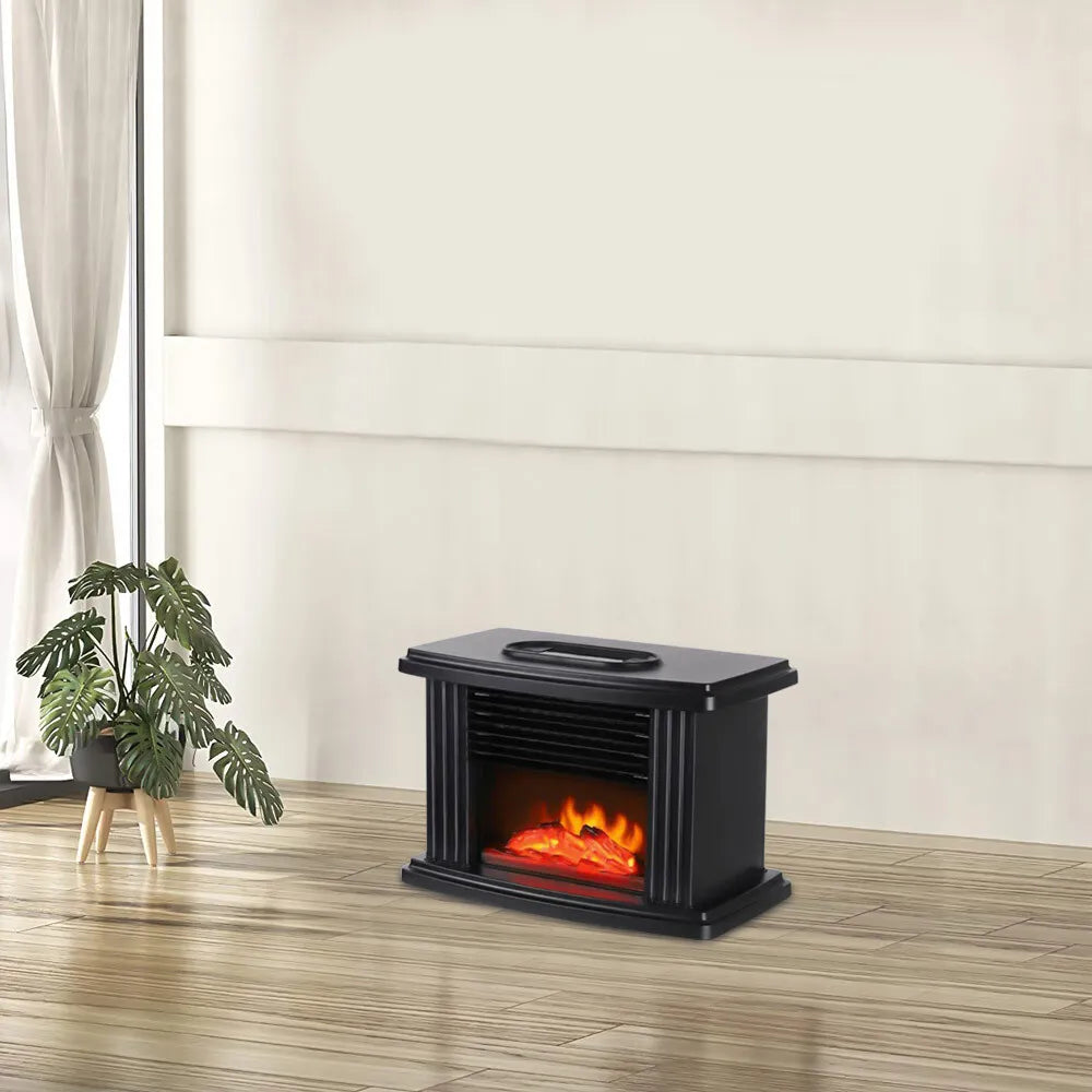 Electric Fireplace Heater Stove 1000W with 3D Flame Effect F7284