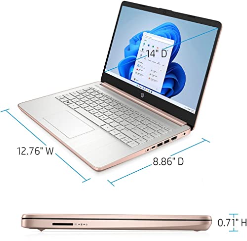 Indigo Blue 14" HD Laptop, 4 GB RAM, 64 GB Storage, Windows 11 T861358