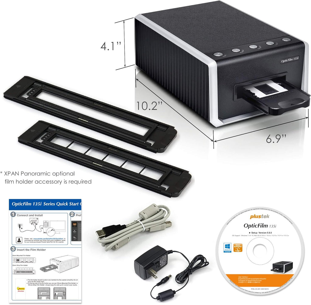 Automatic 35mm Film & Slide Scanner with 7200 dpi Resolution R68510