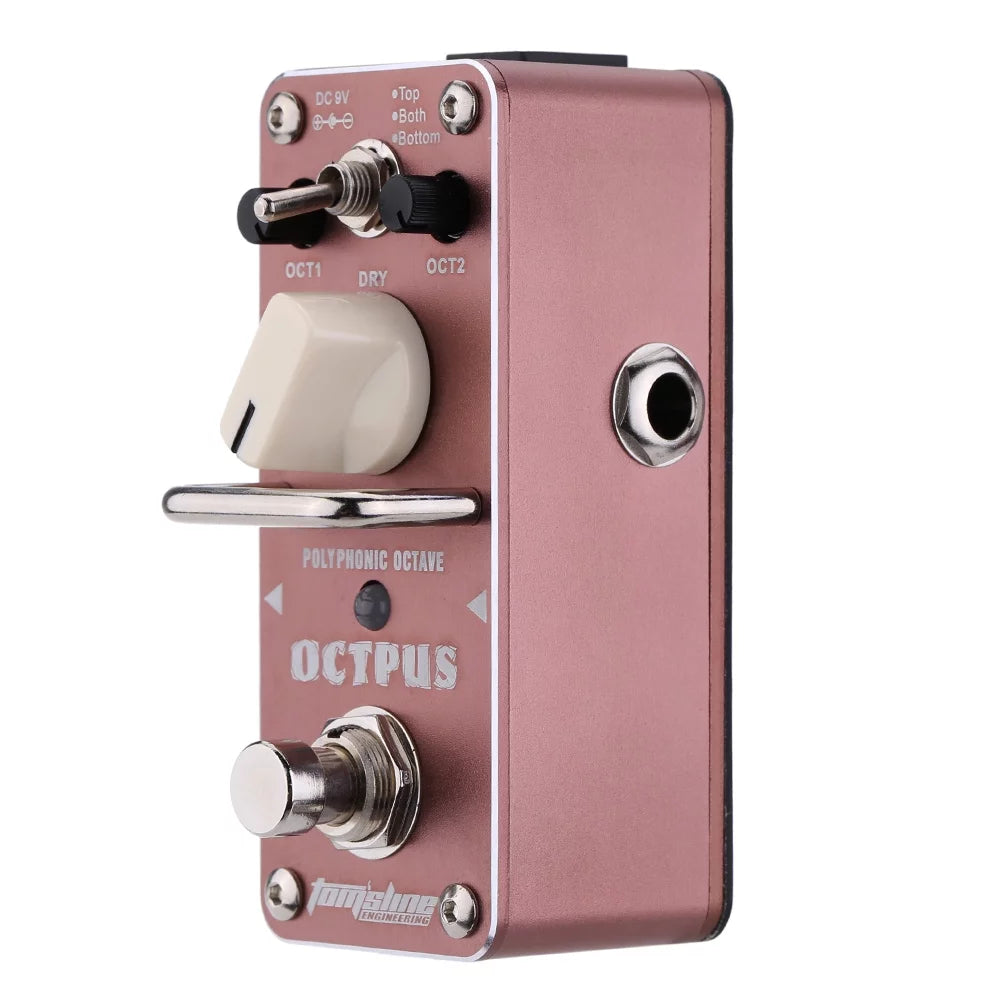 Octopus Polyphonic Octave Electric Guitar Effect Pedal M7042