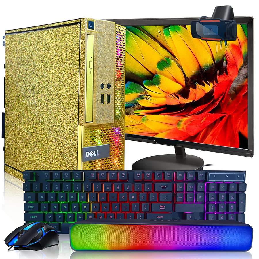 RGB Gaming Desktop PC, Intel Core i5, 16GB RAM, 512GB SSD, 24 Inch Monitor Z53983