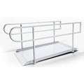 36-inch Wide Aluminum Wheelchair Ramp with Handrails, 72 inches K9839
