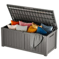 Grey 31 Gallon Outdoor Storage Box P944