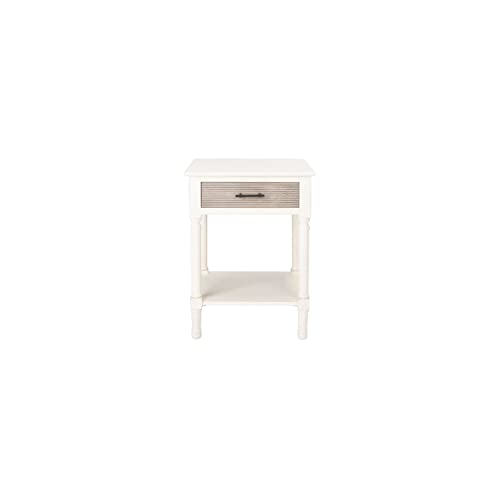 Black 1-Drawer Accent Table S45367