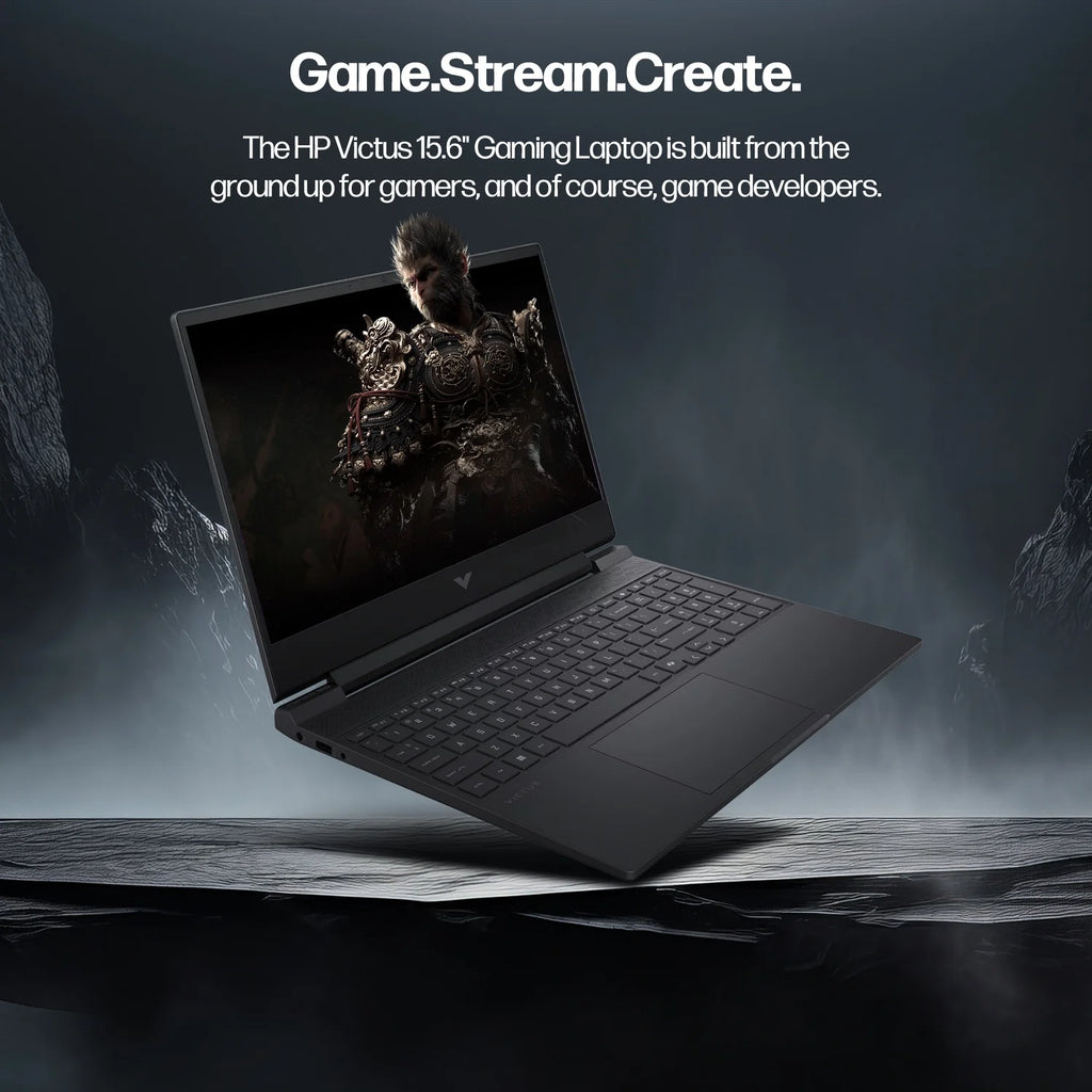 15.6" FHD 144Hz Gaming Laptop, AMD Ryzen 7 7445HS, 64GB RAM, NVIDIA RTX 4050 GPU, 2TB SSD, Mica Silver, Windows 11 Pro T49476
