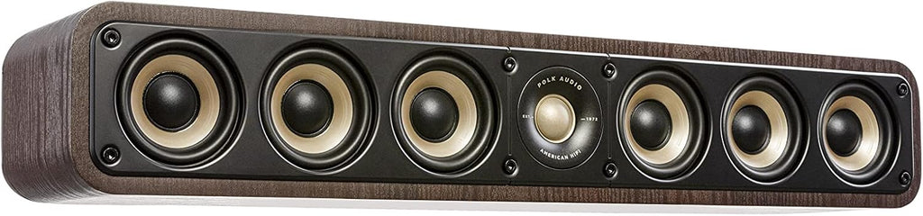 Black Slim Center Channel Speaker with 1" Tweeter and 3" Woofers N6320