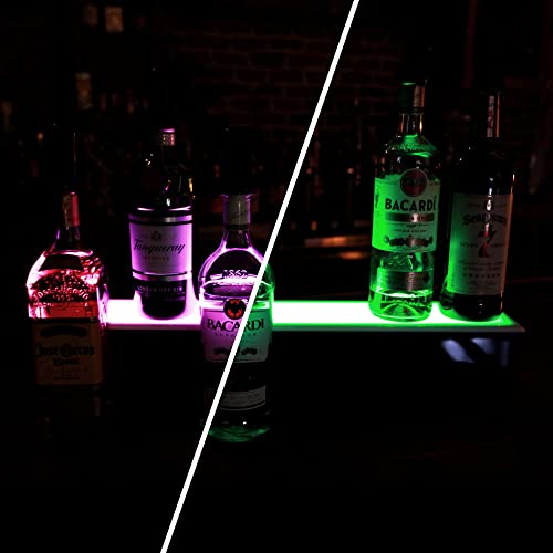 LED Liquor Bottle Display Shelf - 1 Tier - 36" U893