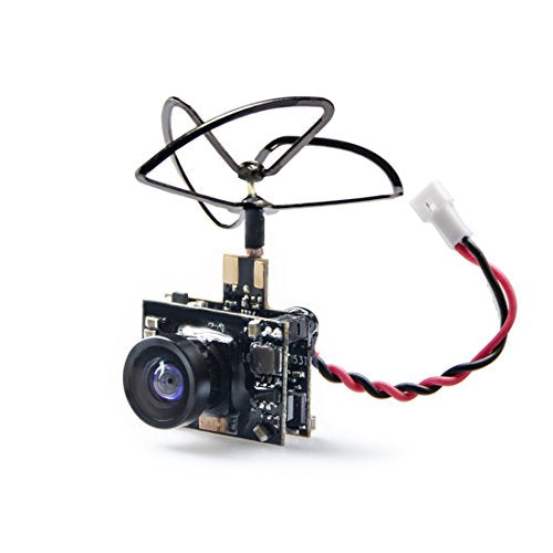 Micro FPV AIO 600TVL Camera 5.8G 25/50/200mW Adjustable Transmitter with Cloverleaf Antenna M1349