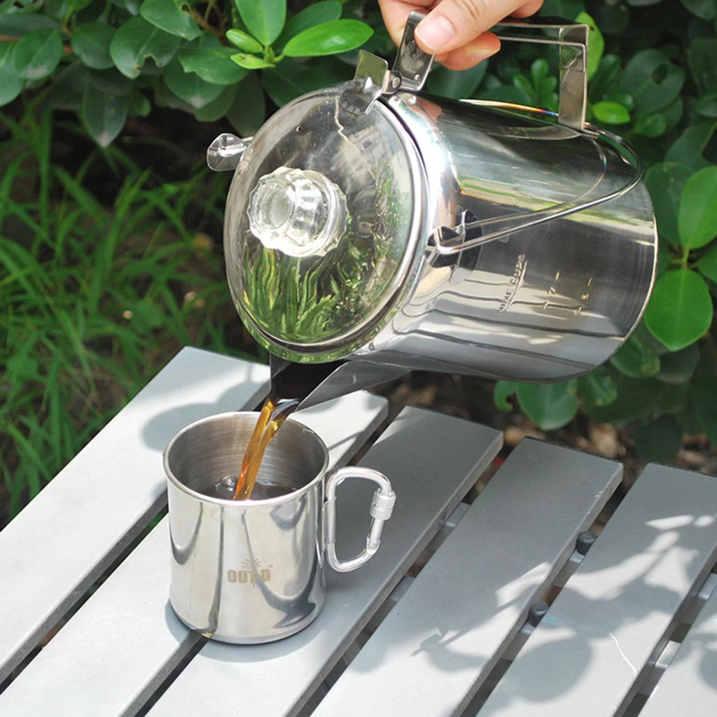 Stainless Steel 9 Cup Coffee Percolator W86287