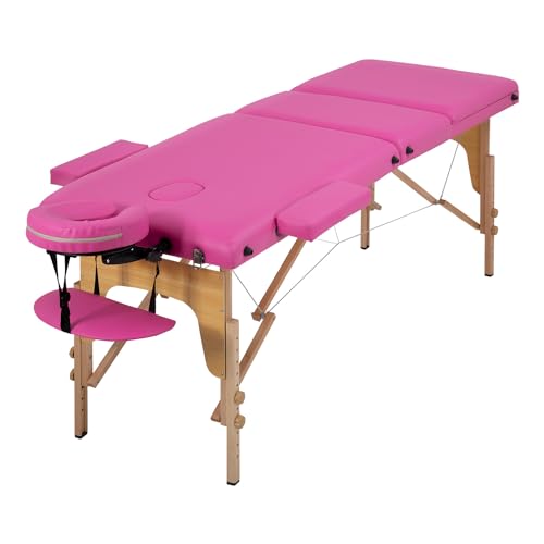24 inch Wide Folding Height Adjustable Massage Table with Non-Woven Bag S16133