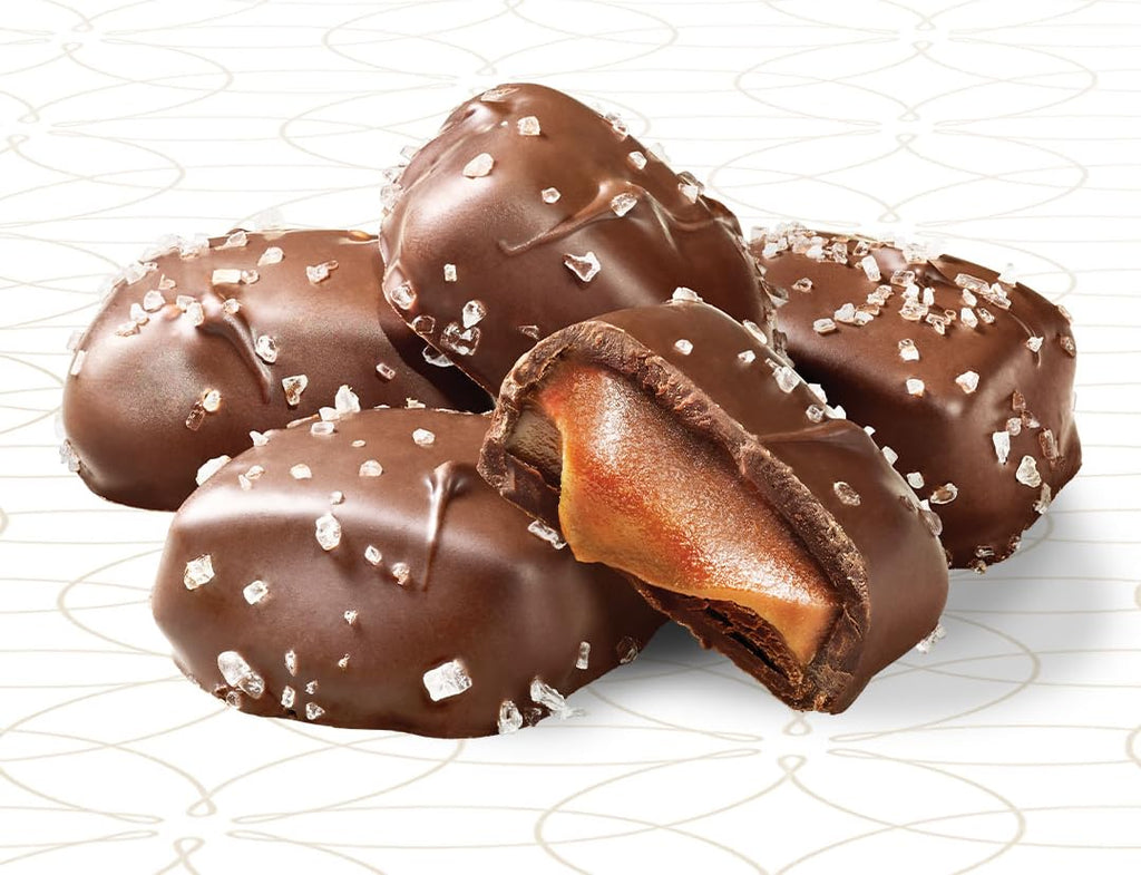 Dark Chocolate Sea Salt Caramels 3-Pack (3 x 7 oz. pouch) A5955