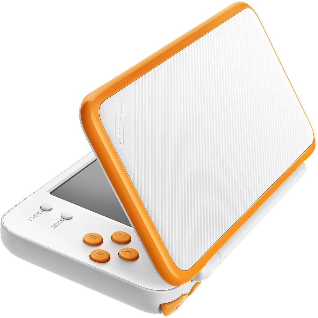White & Orange Portable Gaming Console F24743