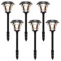 6 Pack Solar Powered Pathway Lights, Warm White B74254