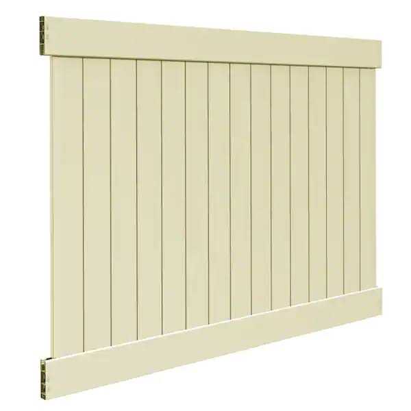 White Vinyl Privacy Fence Panel Kit X663