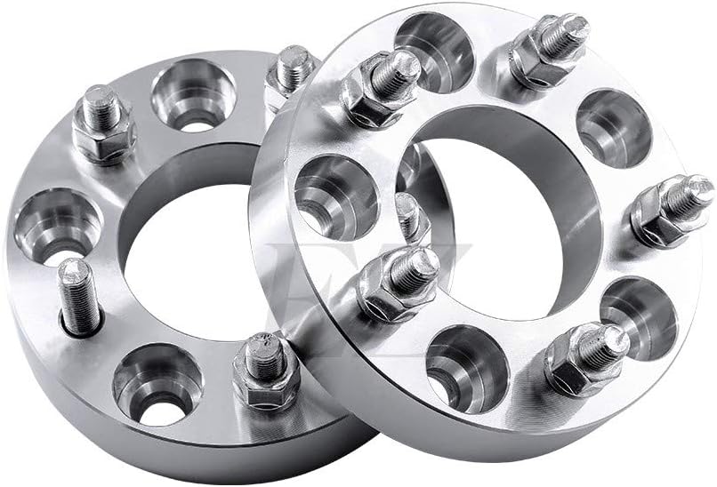2 Billet Wheel Adapters 5x112 to 5x114.3 Thickness 1 Inch V66270