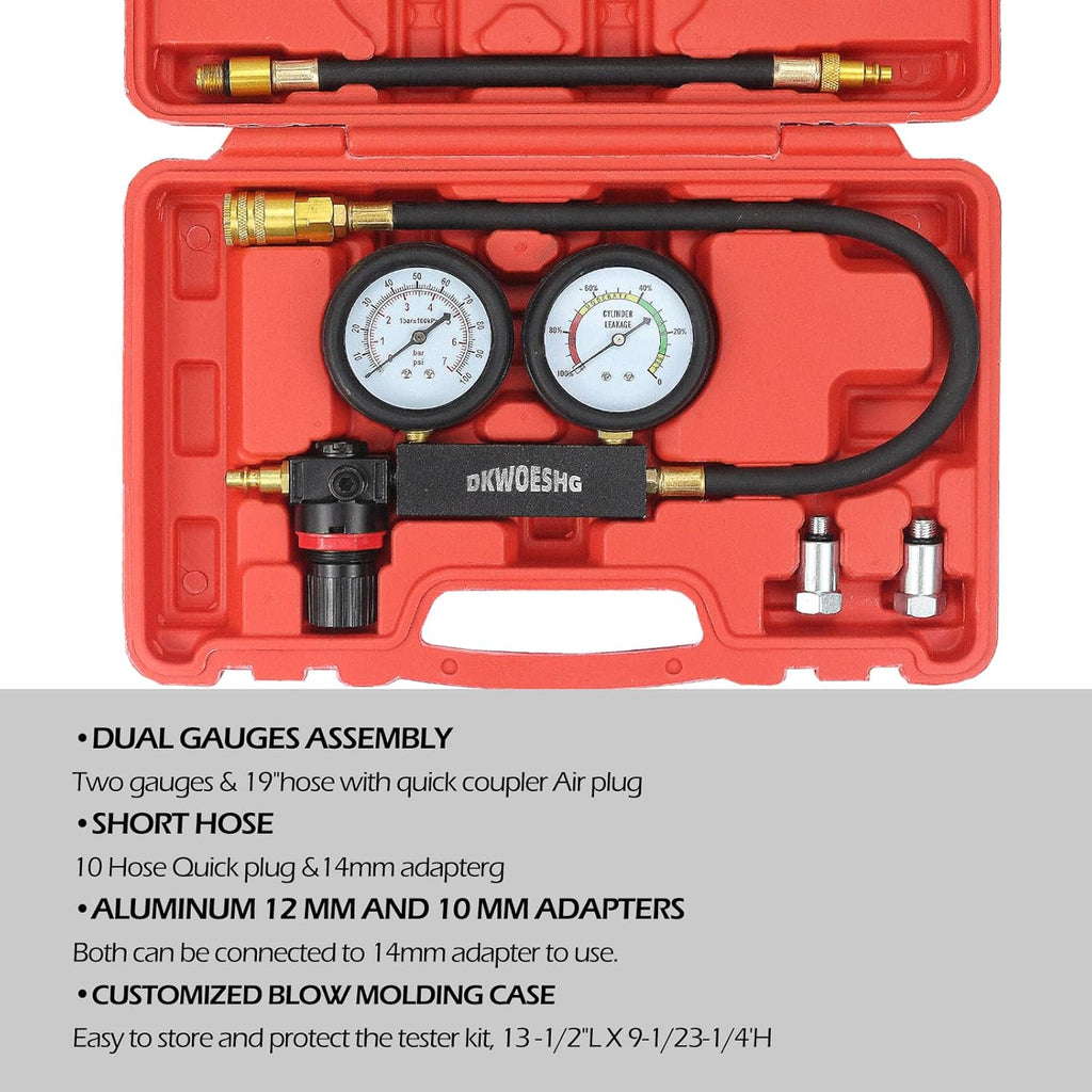 Dual Gauge Cylinder Leak Down Tester L8795