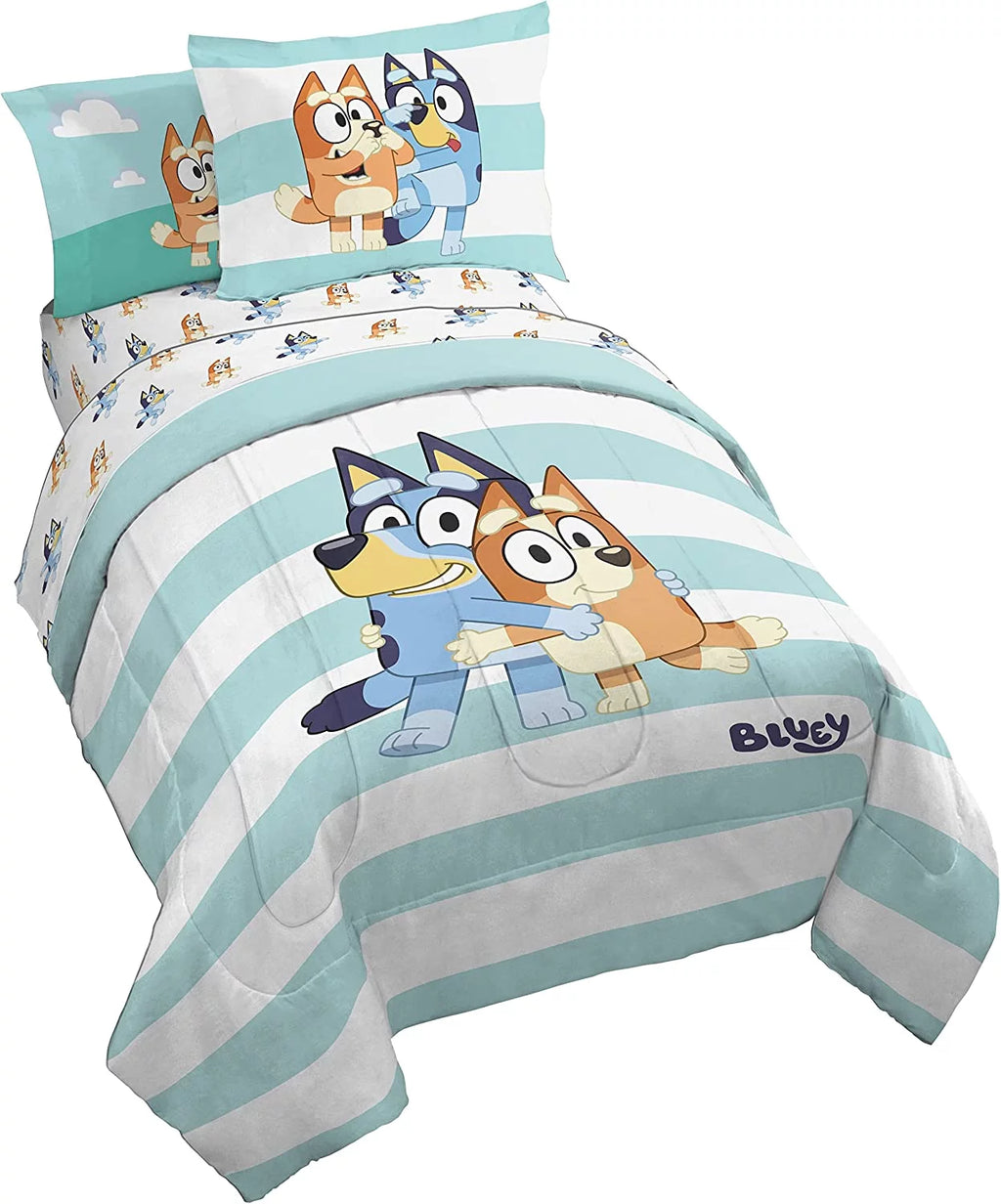5 Piece Twin Microfiber Bed Set S7179