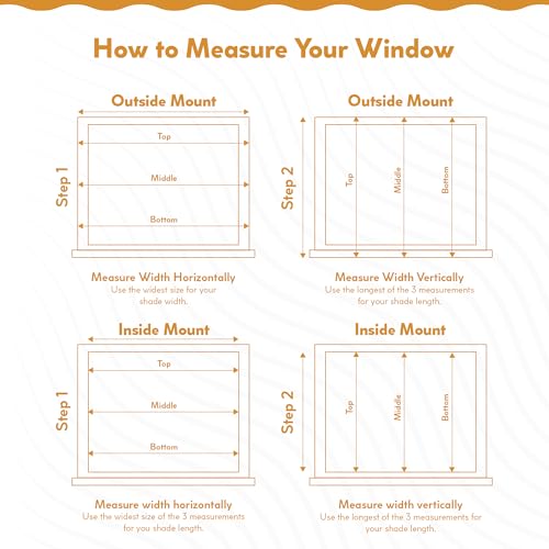 Cordless Bamboo Roman Shades - Driftwood - 28.5 in. W x 64 in. L O624359