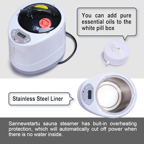 3 Liters 1200W Steam Generator with Remote Control C4693
