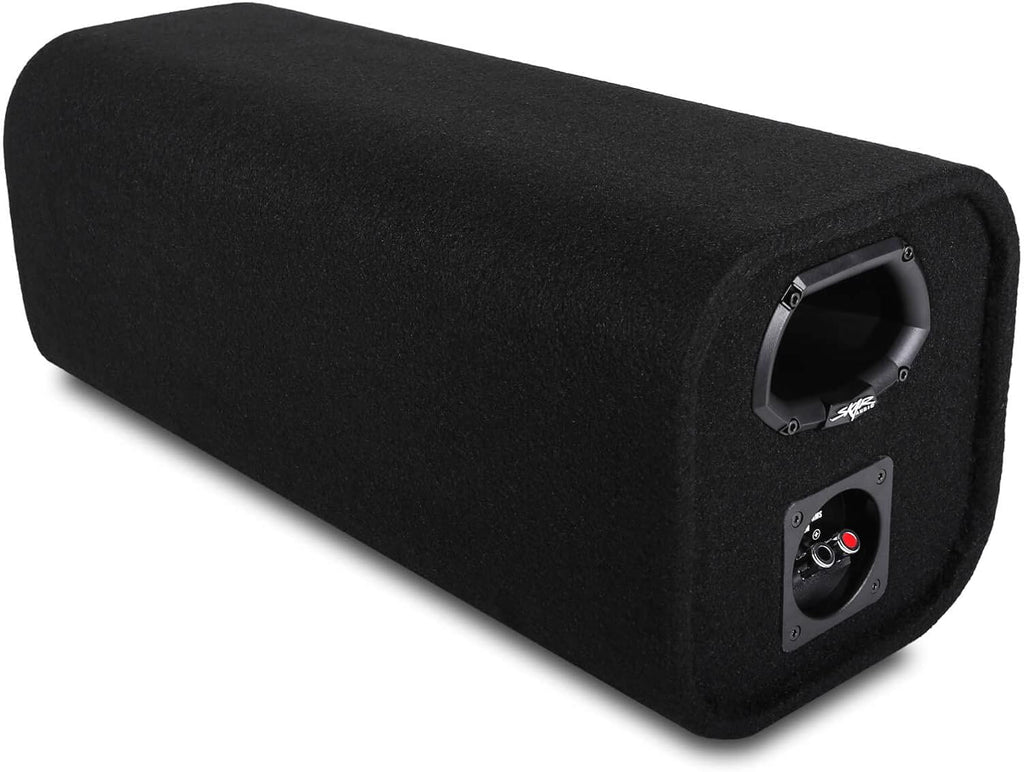 Single 8" 400 Watt Max Power Vented Subwoofer Enclosure Bass Tube R164
