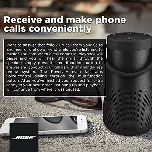 Black Portable Bluetooth Speaker with 360 Degree Sound Z14712
