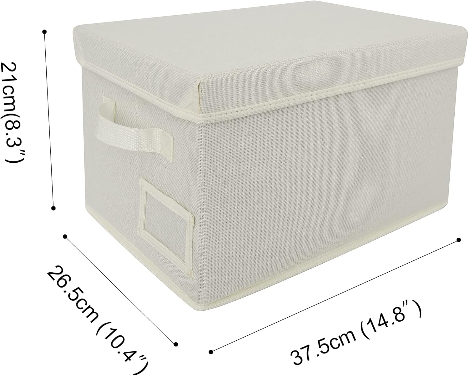 3-Pack Cloth Storage Bins & 1-Pack Hanging Closet Organizer K4457