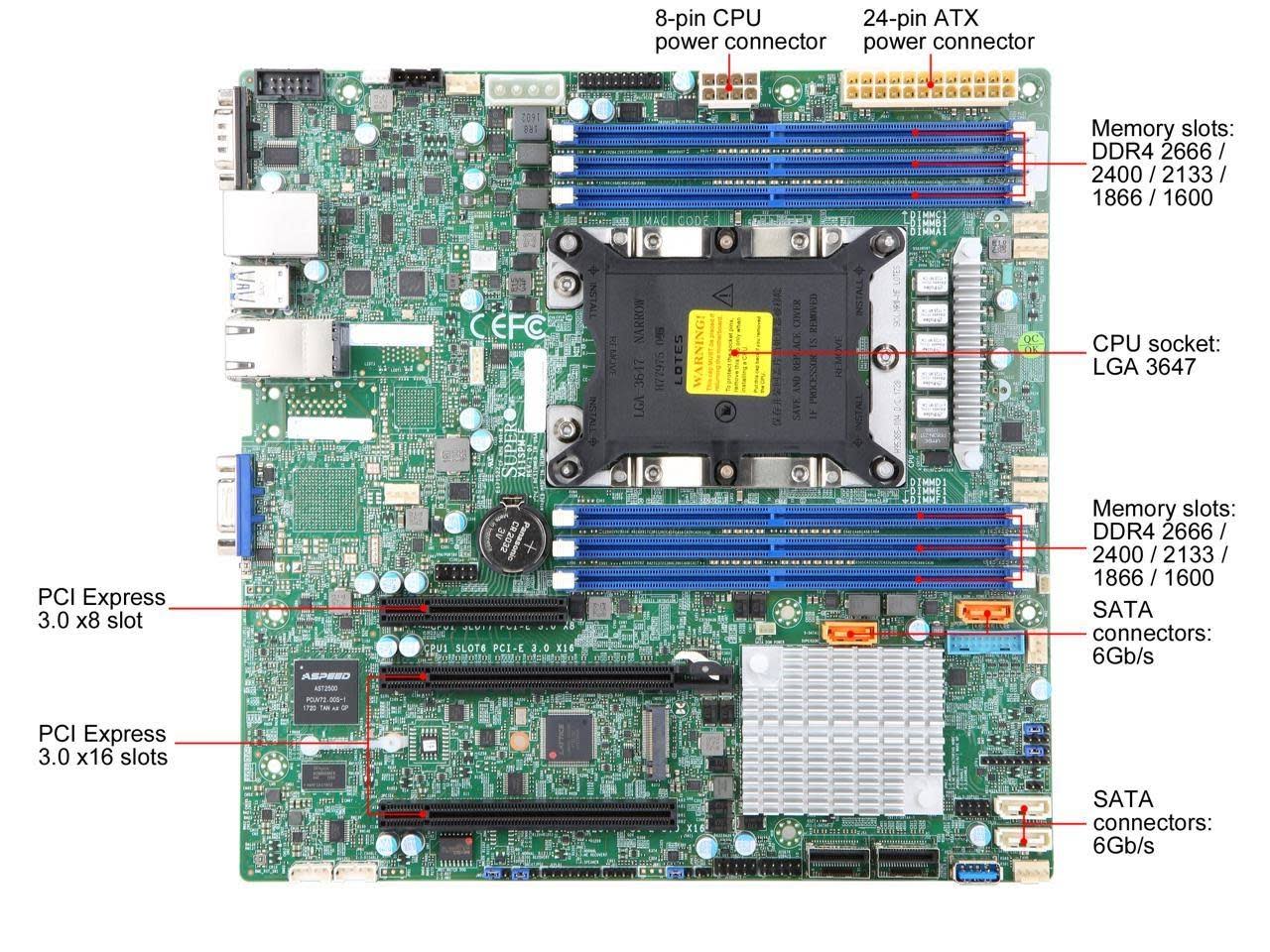 Server Motherboard P1758