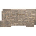 49"W x 24 1/2"H x 1 1/4"D Faux Stone Siding Panel B6199