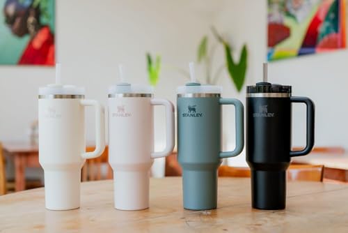 40 oz Insulated Stainless Steel Tumbler with Straw N8396