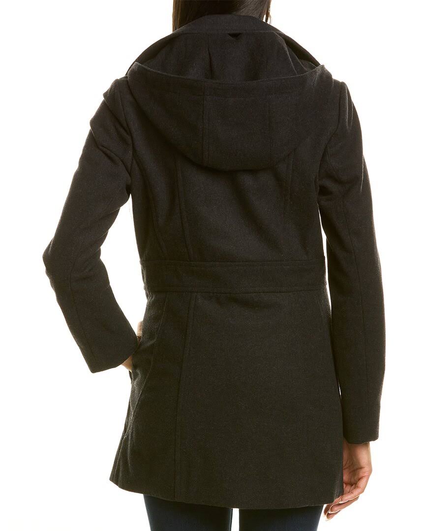 Double-Breasted Wool-Blend Peacoat E776772
