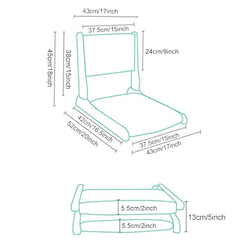 Portable Foldable Floor Chair A359